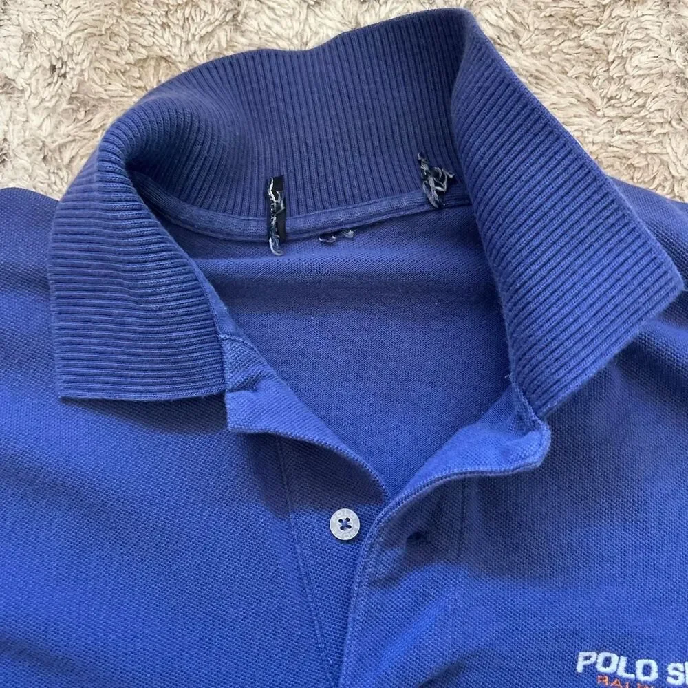 Ralph-lauren Men's Navy and Blue Polo-shirts